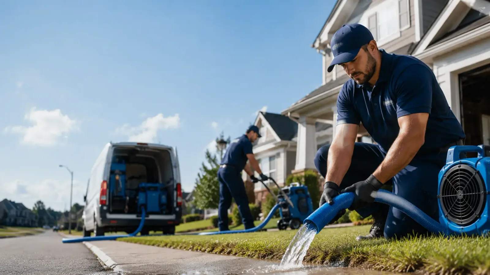Flood Damage Restoration in New Weston, OH